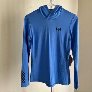 Helly Hansen Lifa Active Solen Hoodie Blue Women’s Size XS NWT